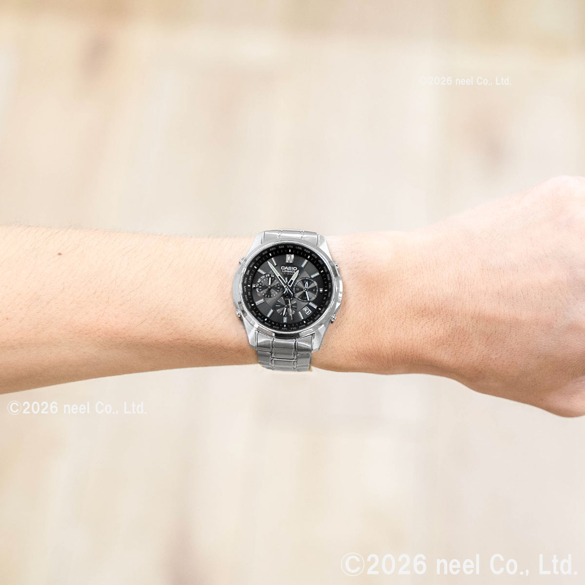 LINEAGE カシオ リニエージ ソーラー電波時計 CASIO メンズ 腕時計