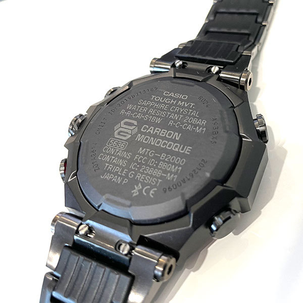 カシオ G-SHOCK MTG-B2000シリーズ