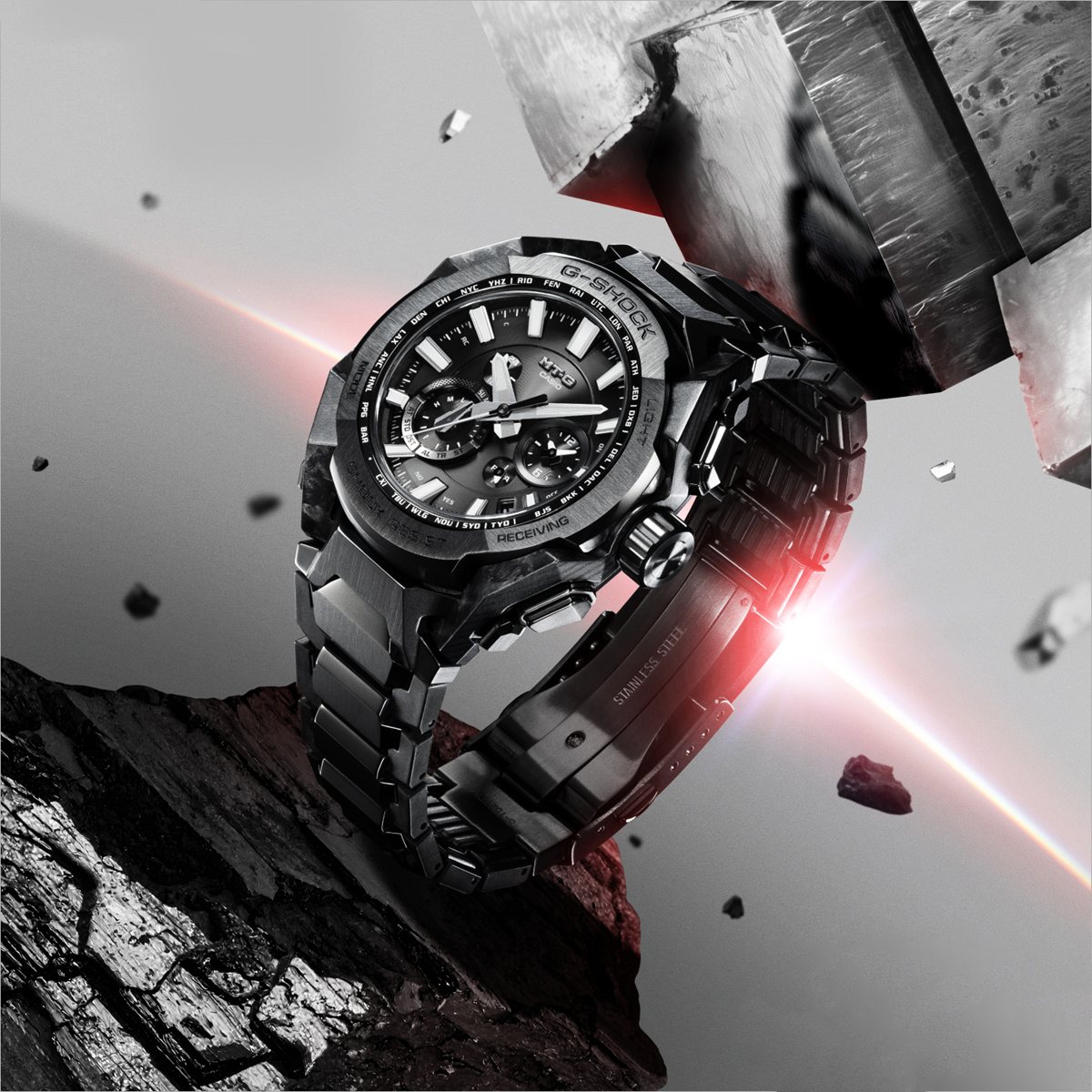 MT-G （豪華おまけ有） Gショック G-SHOCK 電波 ソーラー メンズ 