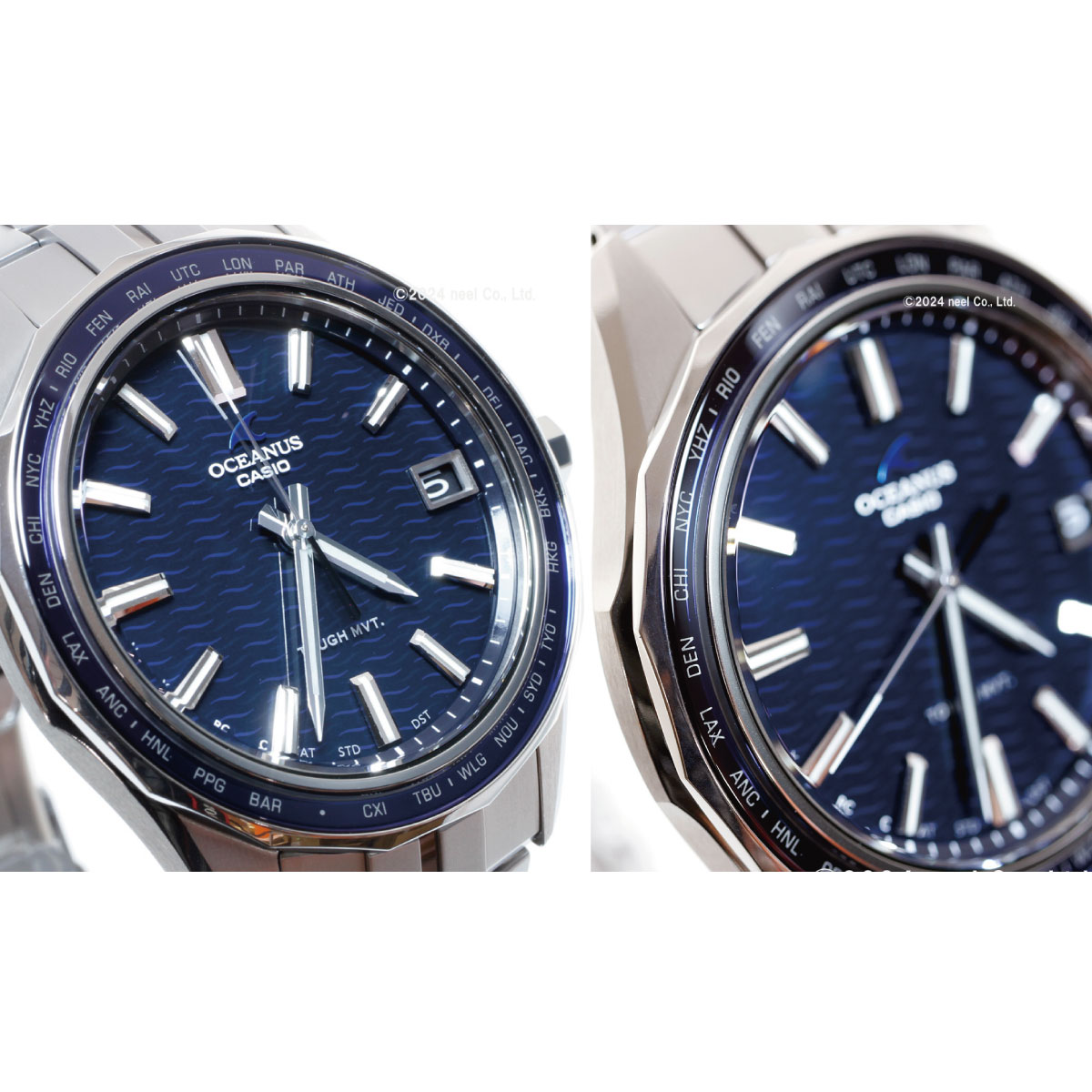 OCEANUS ノベルティー付き！オシアナス マンタ 電波ソーラー