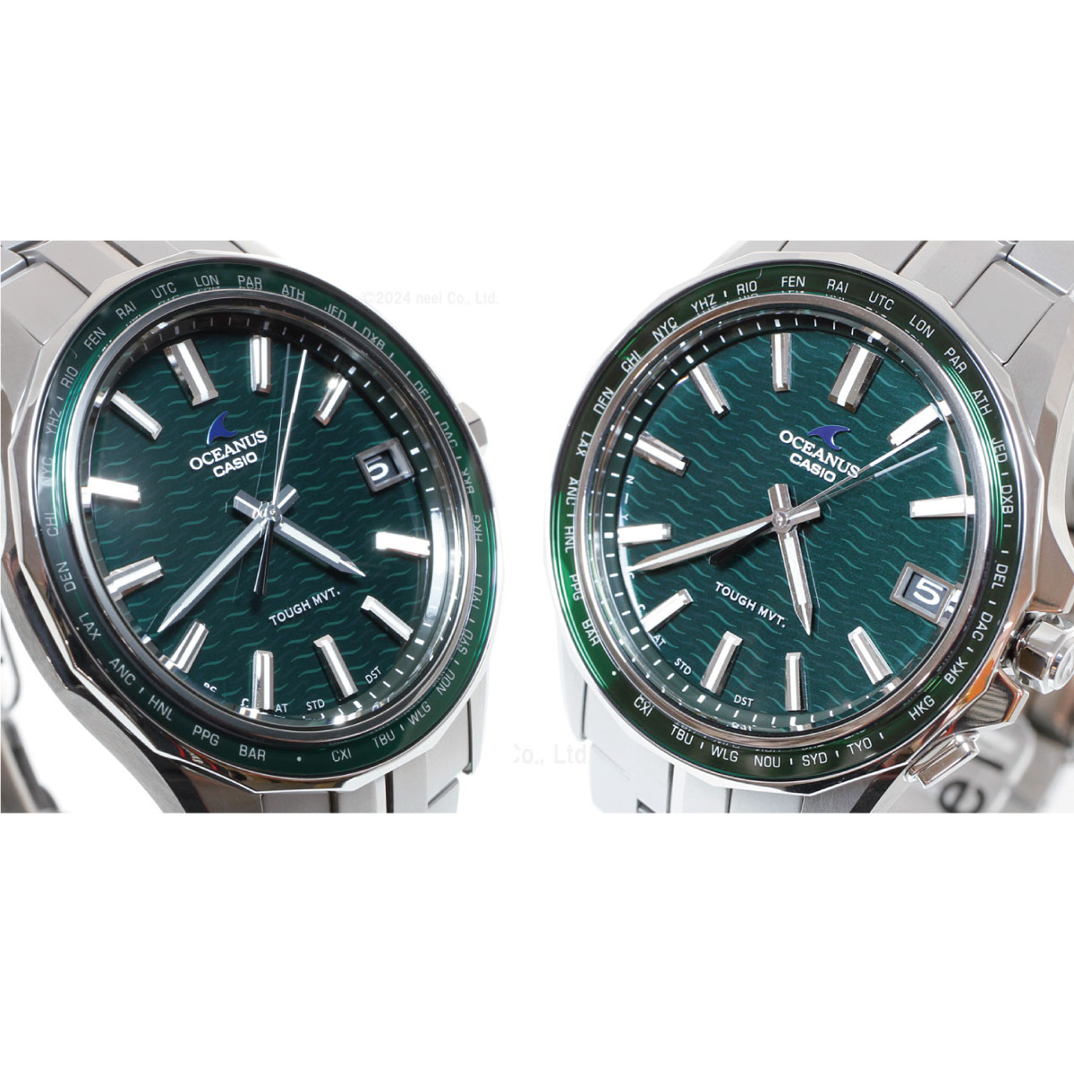 OCEANUS ノベルティー付き！オシアナス マンタ 電波ソーラー