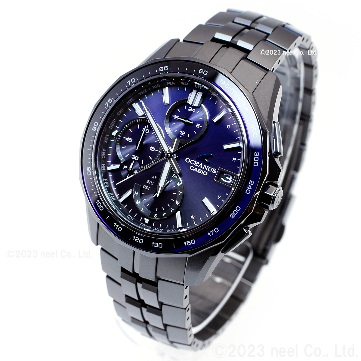 オシアナス マンタ 電波ソーラー 限定モデル 腕時計 メンズ OCW-S7000B