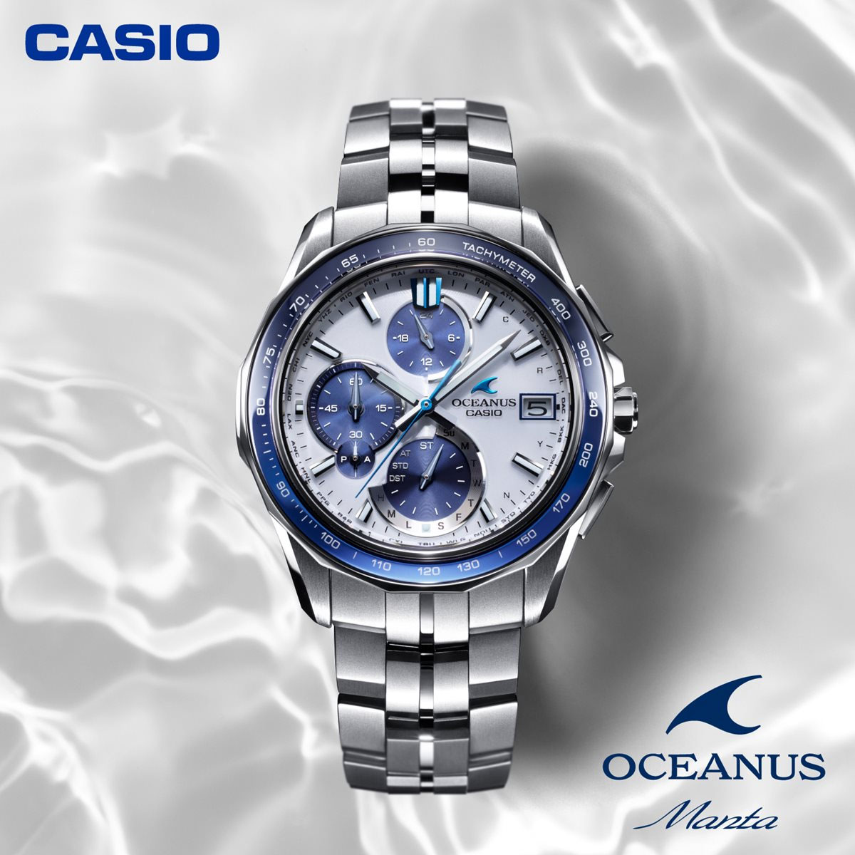 OCEANUS （豪華おまけ有） オシアナス マンタ 電波ソーラー 腕時計