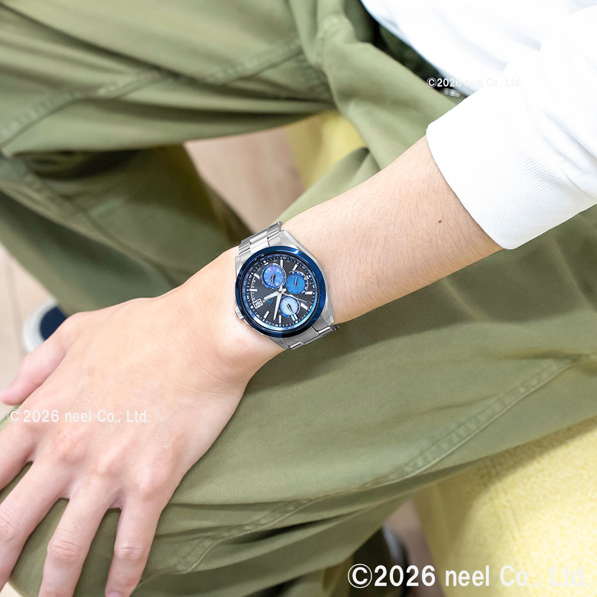OCEANUS オシアナス 電波ソーラー INDIGO OCEAN 阿波藍 限定 腕時計