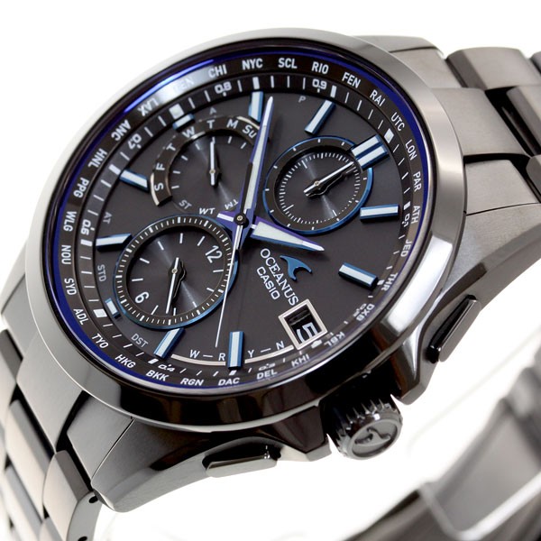 OCEANUS （豪華おまけ有） オシアナス 電波ソーラー 腕時計 メンズ OCW