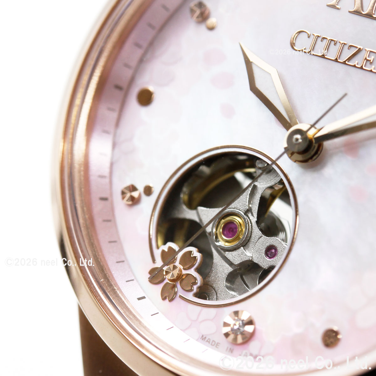 CITIZEN COLLECTION シチズンコレクション 自動巻 オープンハート 限定