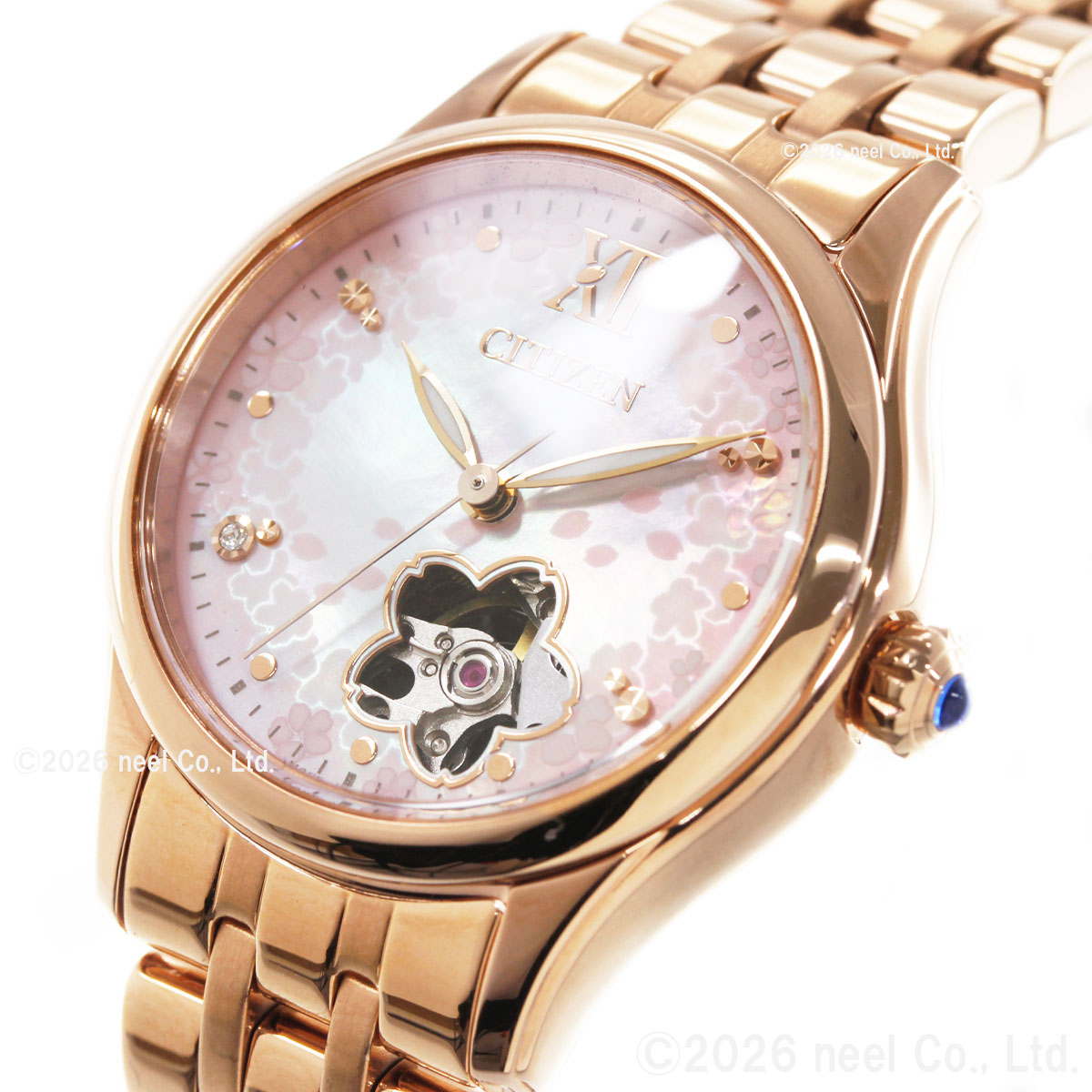 CITIZEN COLLECTION シチズンコレクション 自動巻 オープンハート 限定