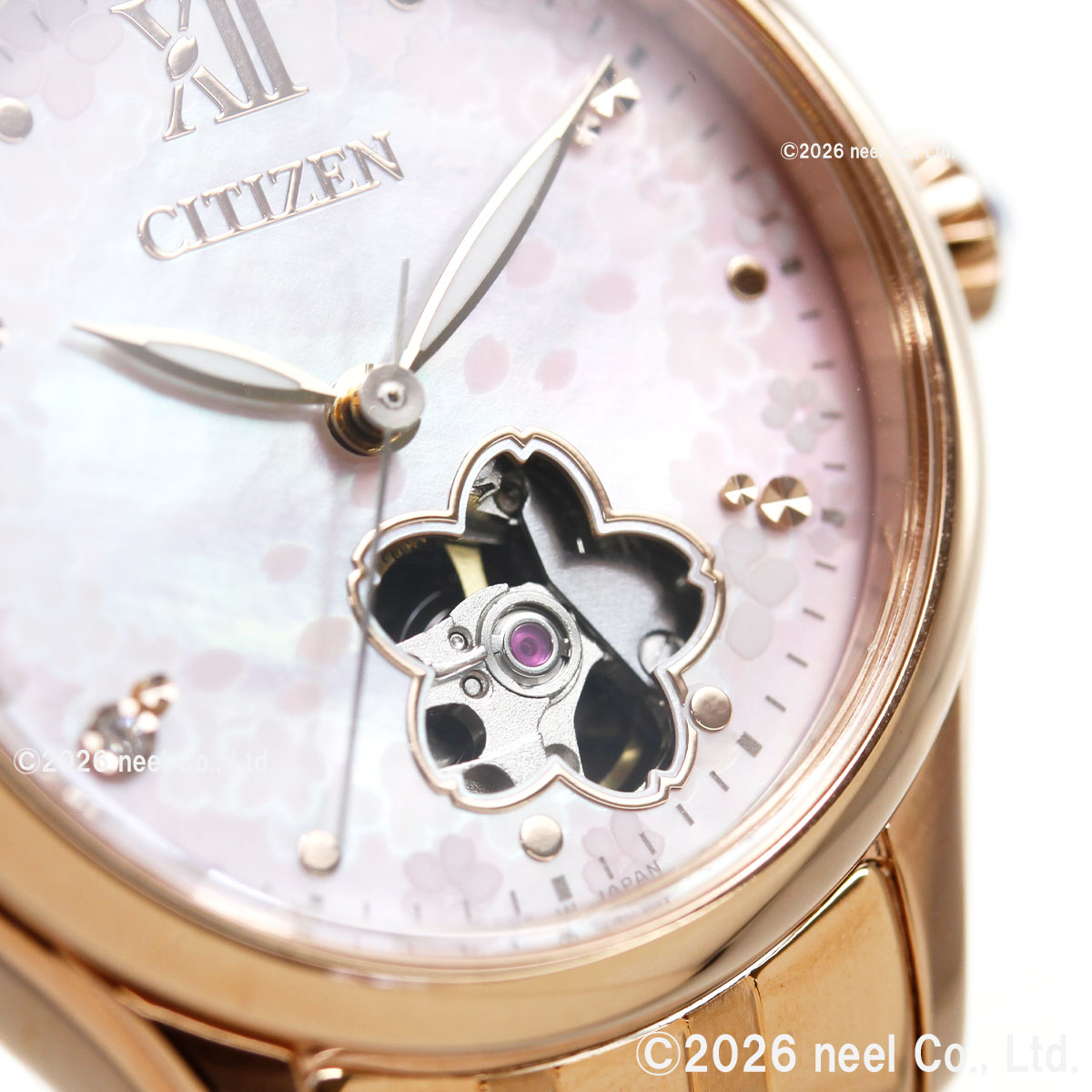 CITIZEN COLLECTION シチズンコレクション 自動巻 オープンハート 限定