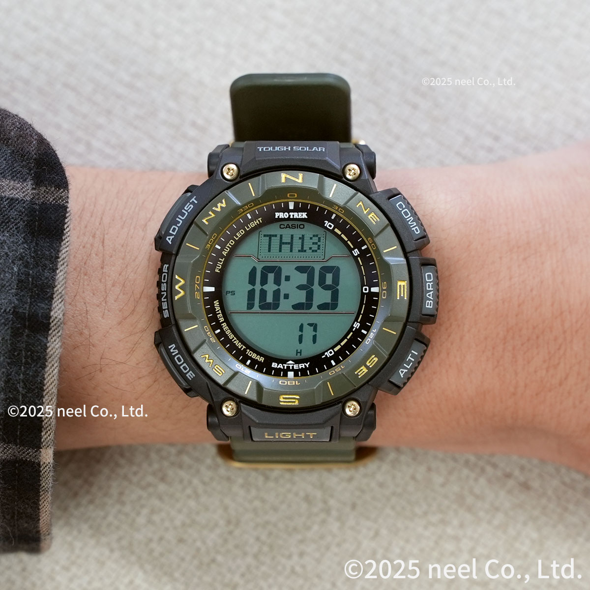 PRO TREK （豪華おまけ有） プロトレック ソーラー 腕時計 PRG-340ANS