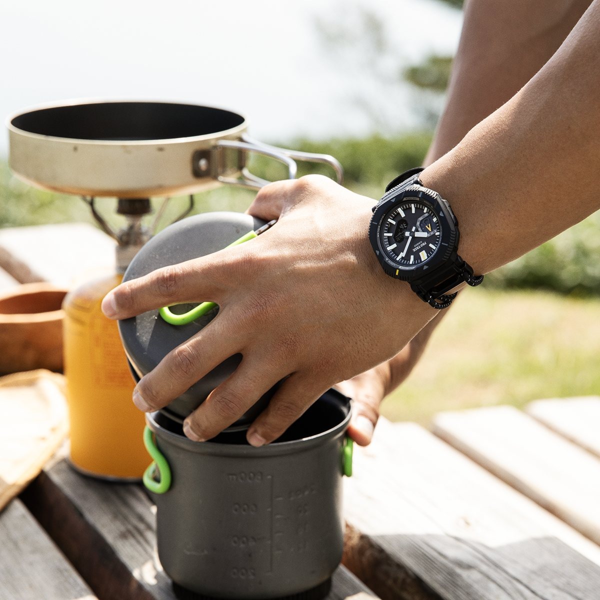 PRO TREK （豪華おまけ有） プロトレック ソーラー 腕時計 メンズ PRJ