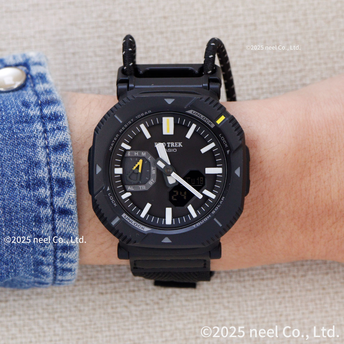 PRO TREK （豪華おまけ有） プロトレック ソーラー 腕時計 メンズ PRJ