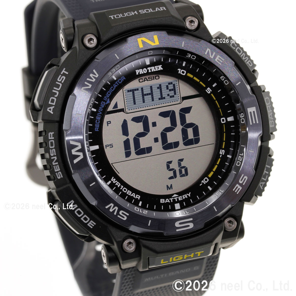 PRO TREK プロトレック 電波ソーラー 腕時計 メンズ PRW-3400Y-2JF