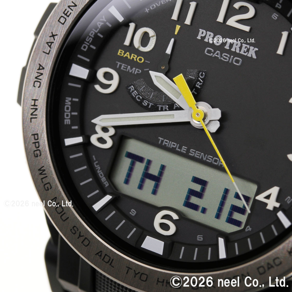 PRO TREK プロトレック 電波ソーラー 腕時計 メンズ PRW-51Y-1JF