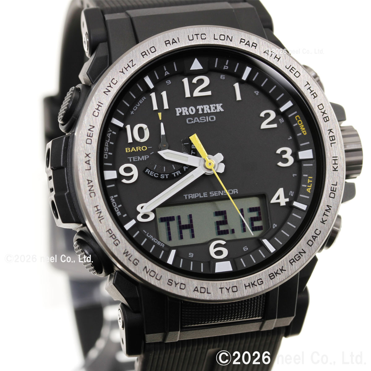 PRO TREK プロトレック 電波ソーラー 腕時計 メンズ PRW-51Y-1JF