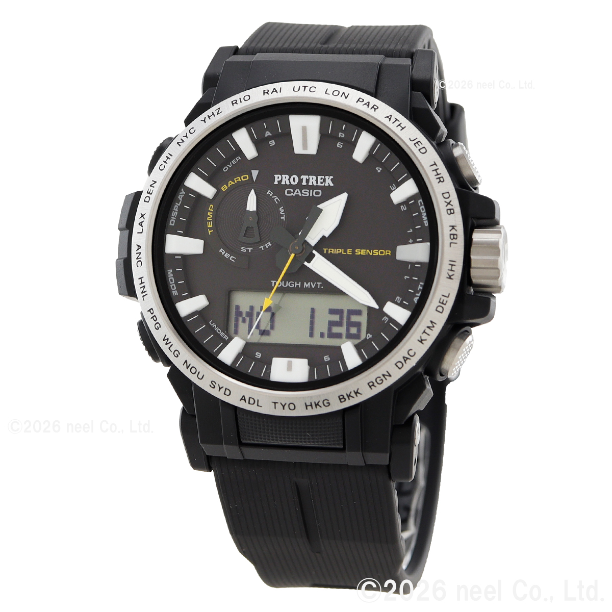 PRO TREK プロトレック 電波ソーラー 腕時計 メンズ PRW-61-1AJF