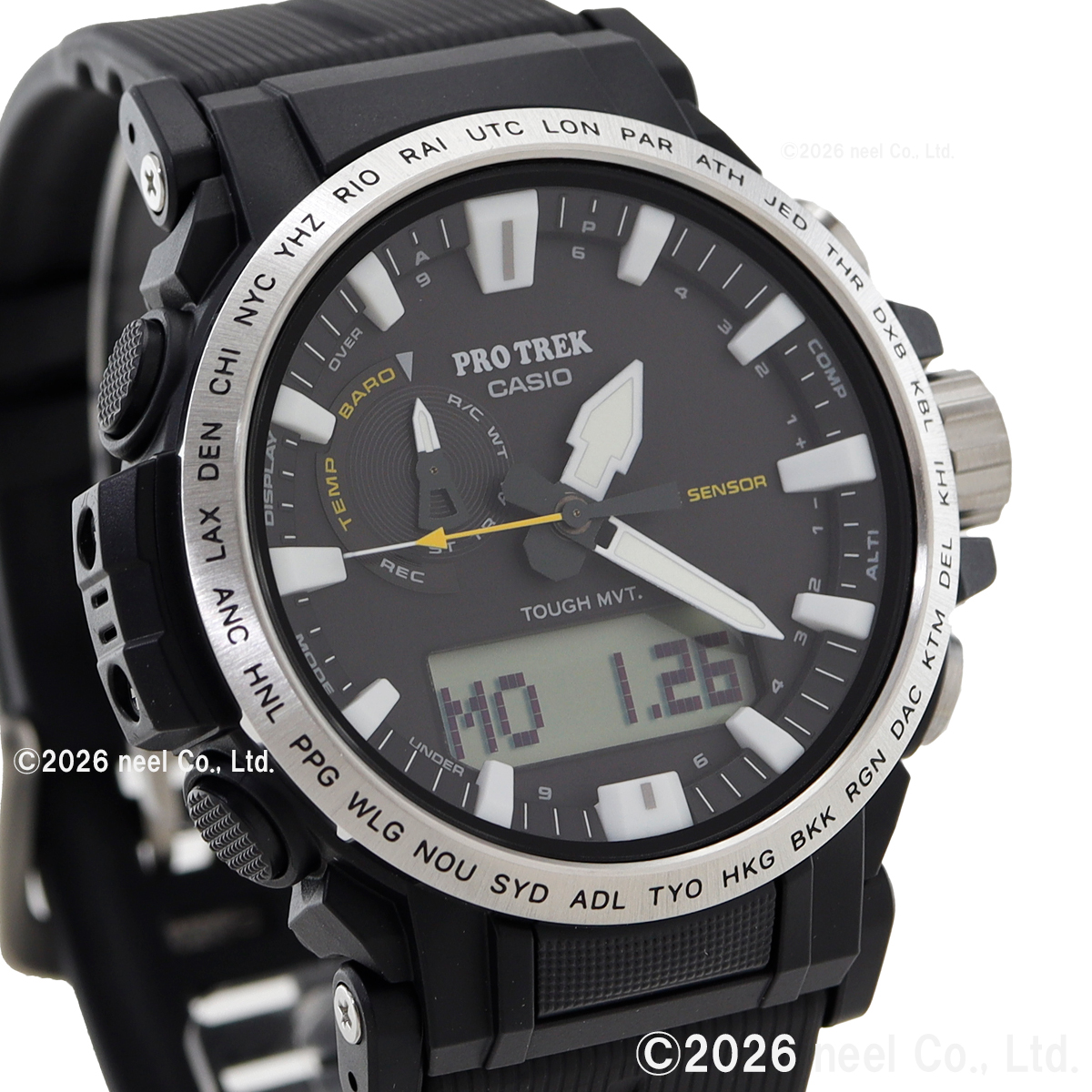 PRO TREK プロトレック 電波ソーラー 腕時計 メンズ PRW-61-1AJF