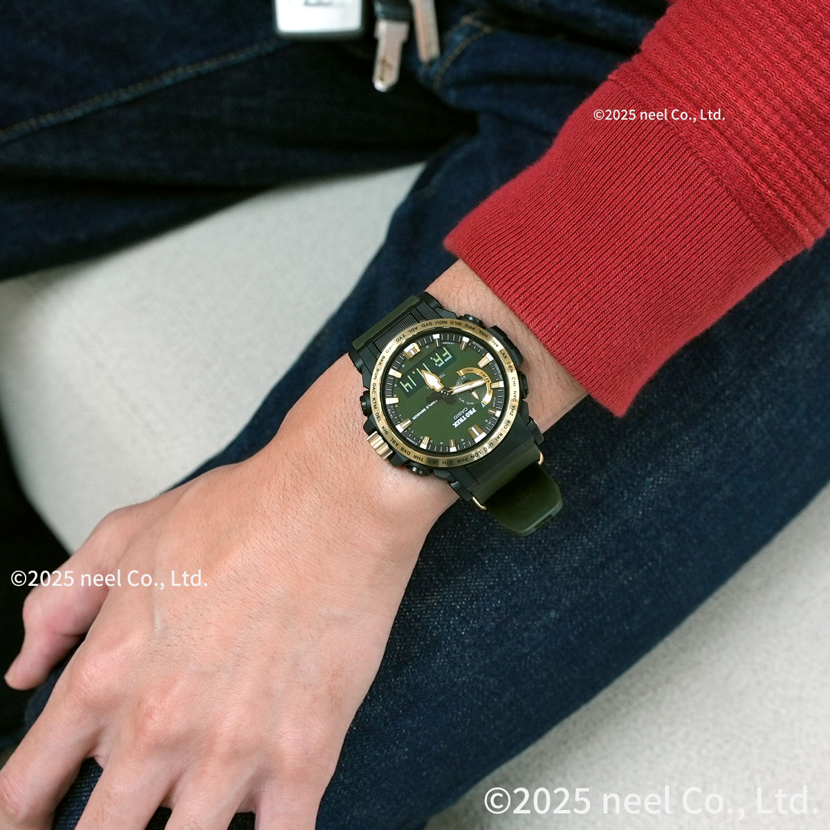 PRO TREK （豪華おまけ有） プロトレック 電波ソーラー 腕時計 PRW