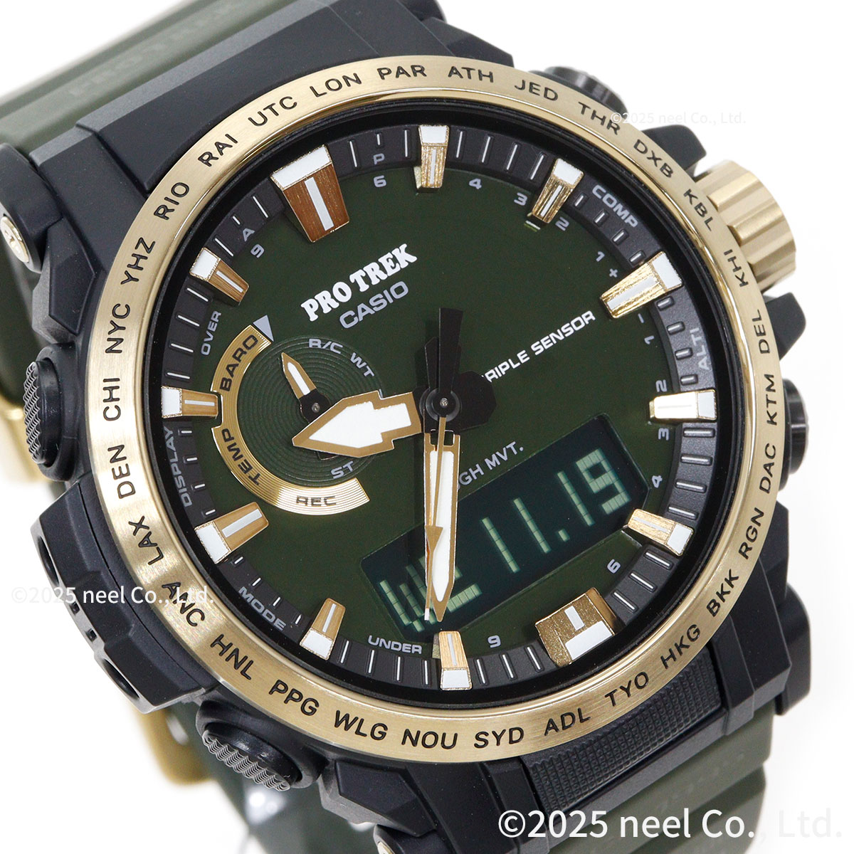 PRO TREK （豪華おまけ有） プロトレック 電波ソーラー 腕時計 PRW