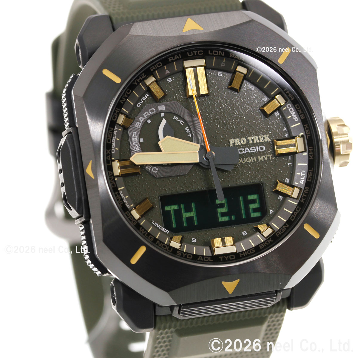 PRO TREK プロトレック 電波ソーラー 腕時計 メンズ PRW-6900Y-3JF