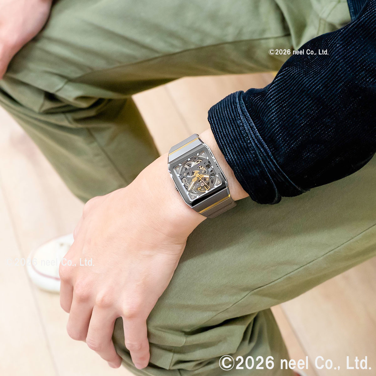 RADO 自動巻き 腕時計 グレー RADO（ラドー） （7月から値上）（ノベルティー付き）ラドー アナトム