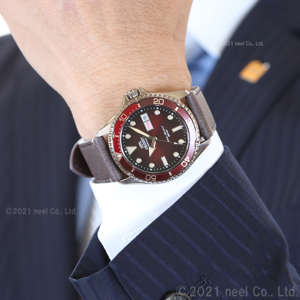 限定100本生産】RN-AA0813R オリエント ダイバー マコ4 カマス