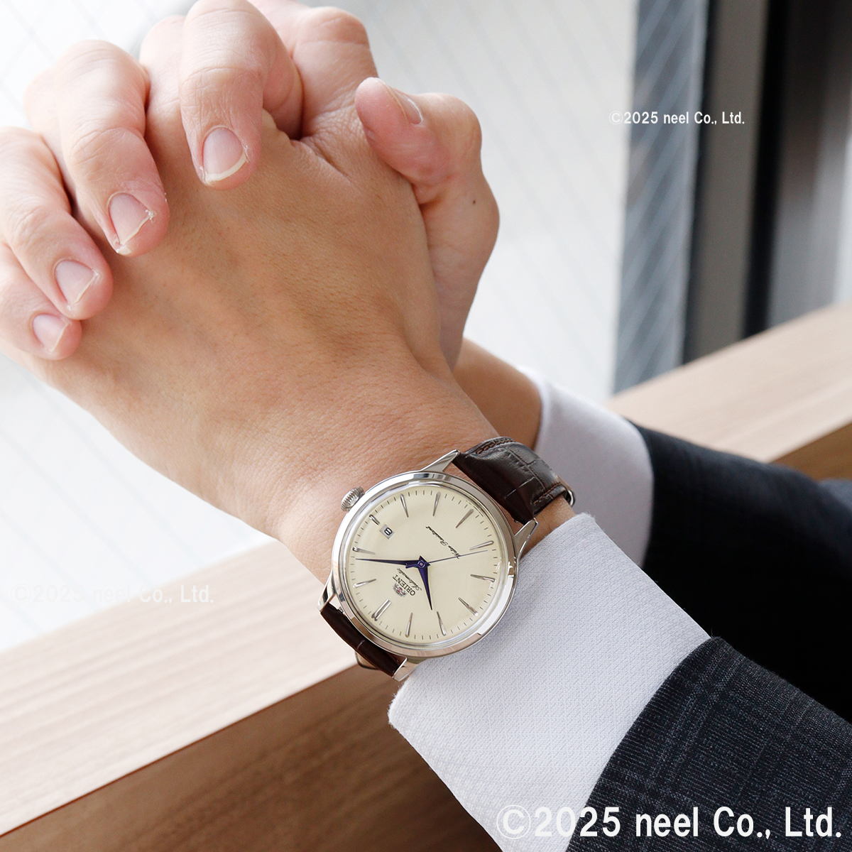 【美品動作品】オリエント ORIENT バンビーノ 機械式 自動巻 メンズ腕時計 CLASSIC（ORIENT） オリエント 腕時計 メンズ 自動巻き ORIENT