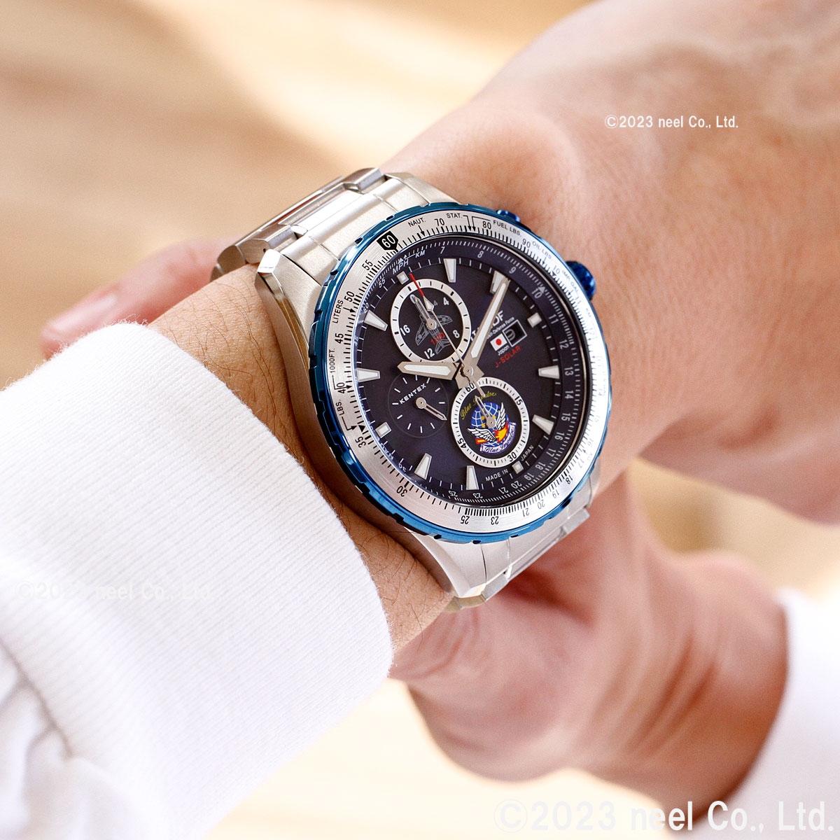JSDF ケンテックス KENTEX 腕時計 日本製 ブルーインパルス ソーラー