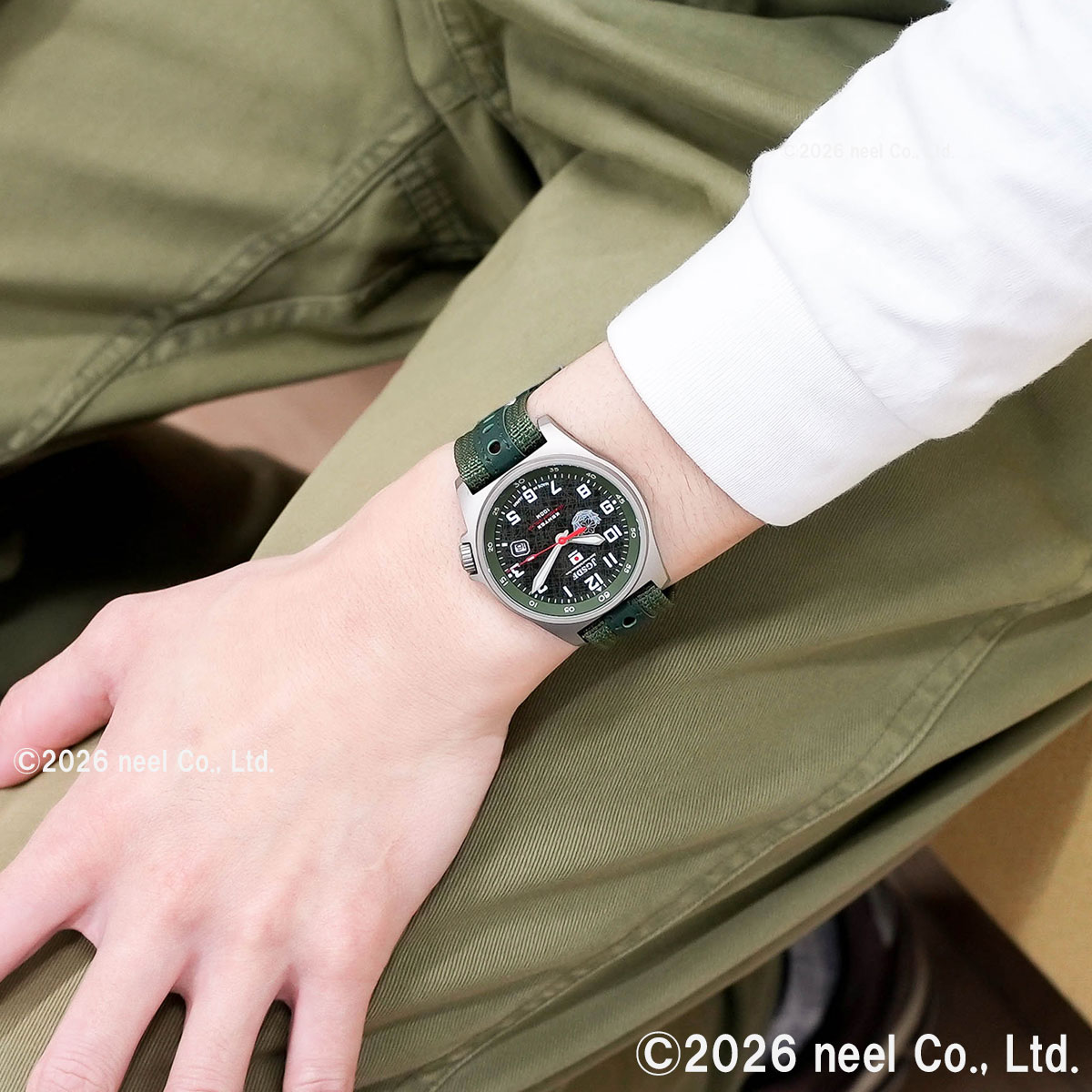 JSDF （ノベルティー付き）ケンテックス KENTEX チタンソーラー 陸上