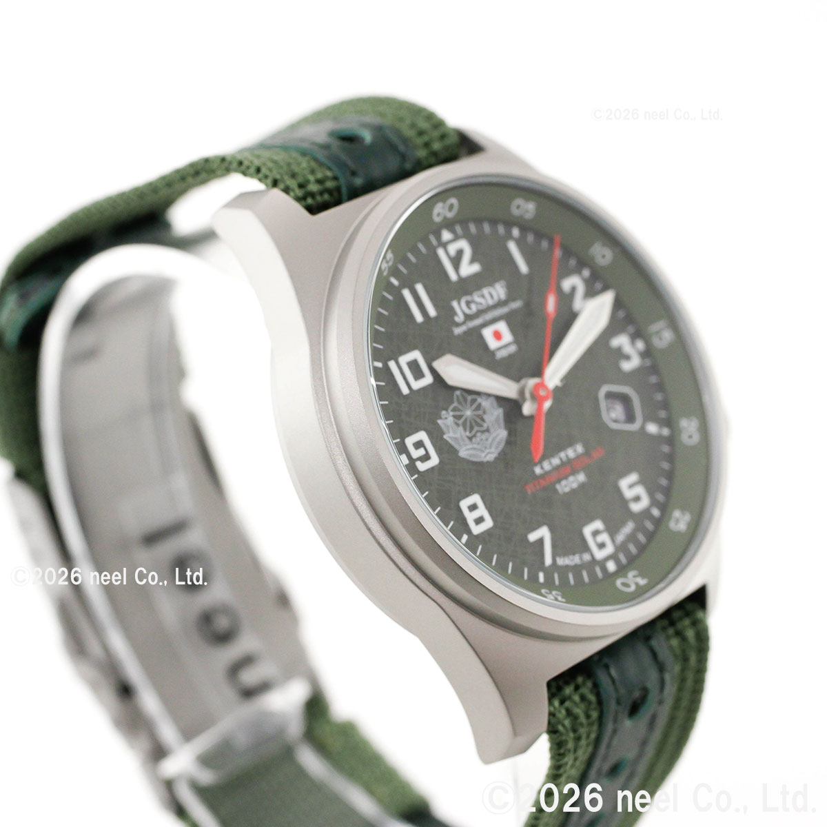 JSDF （ノベルティー付き）ケンテックス KENTEX チタンソーラー 陸上