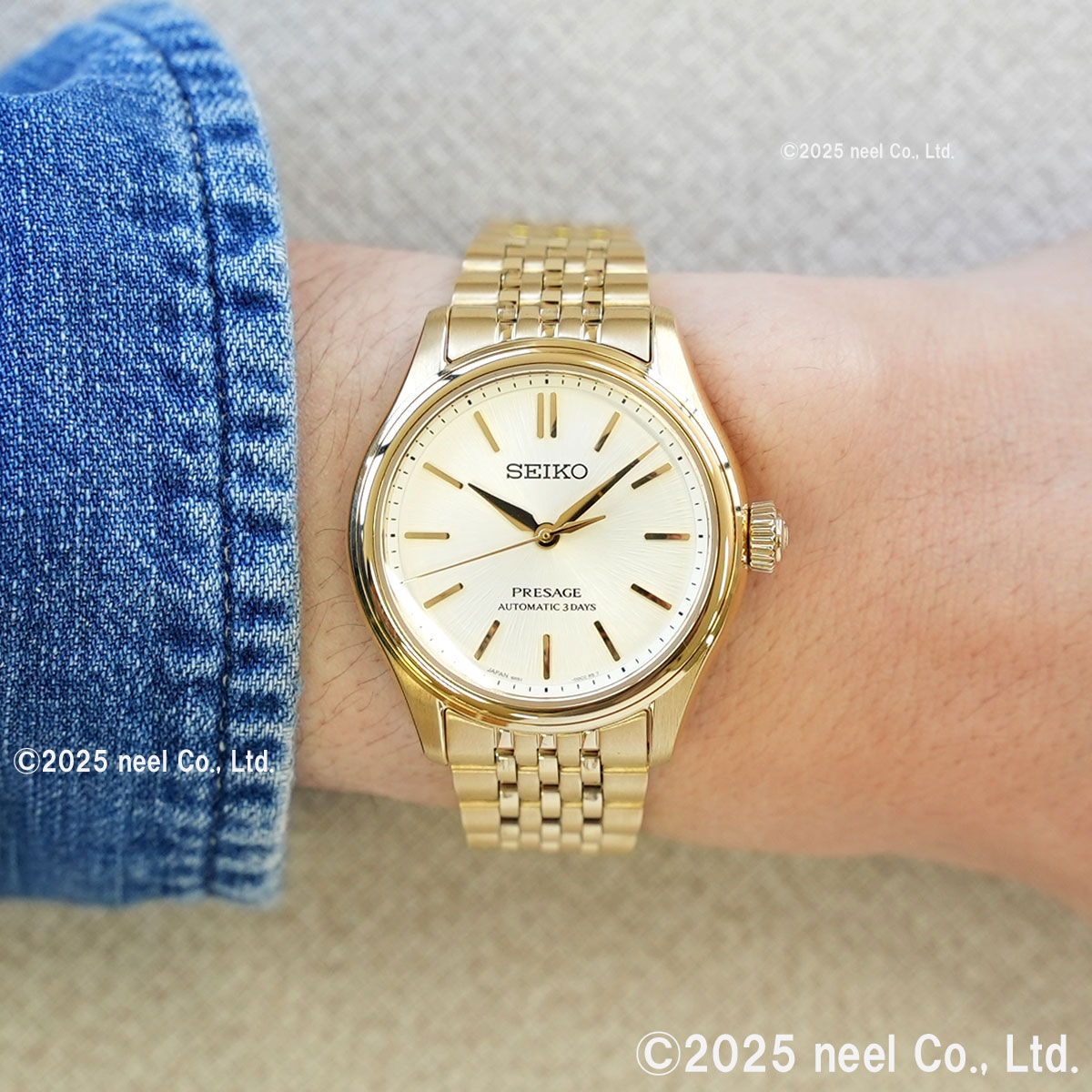 未使用SEIKO PRESAGE SARX132 自動巻き 腕時計 PRESAGE （ノベルティー付き）セイコー プレザージュ 自動巻き 腕時計