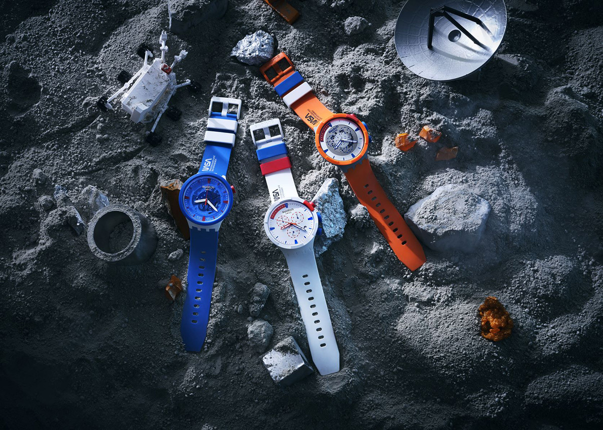 swatch スウォッチ 腕時計 メンズ スペースコレクション ビック