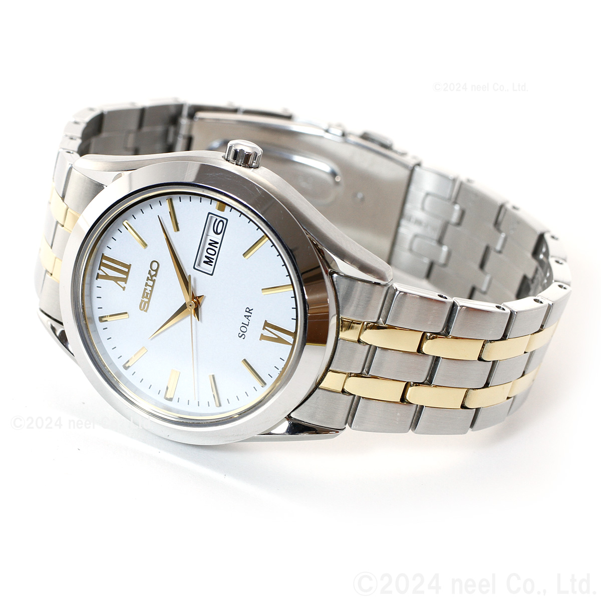 セイコー セレクション ソーラー 腕時計 メンズ ペアウォッチ SBPX085 