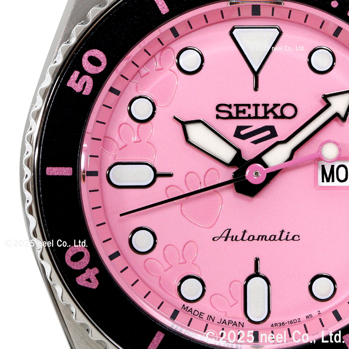 Seiko 5 Sports セイコー5 スポーツ 日本製 自動巻 SEIKO SPORTS PINK