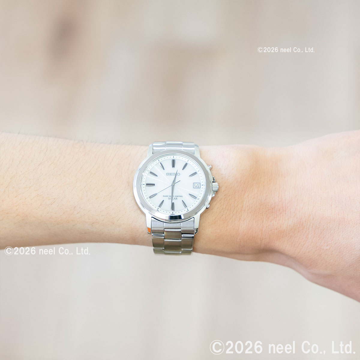 SEIKO SELECTION セイコー セレクション 電波 ソーラー 腕時計 メンズ