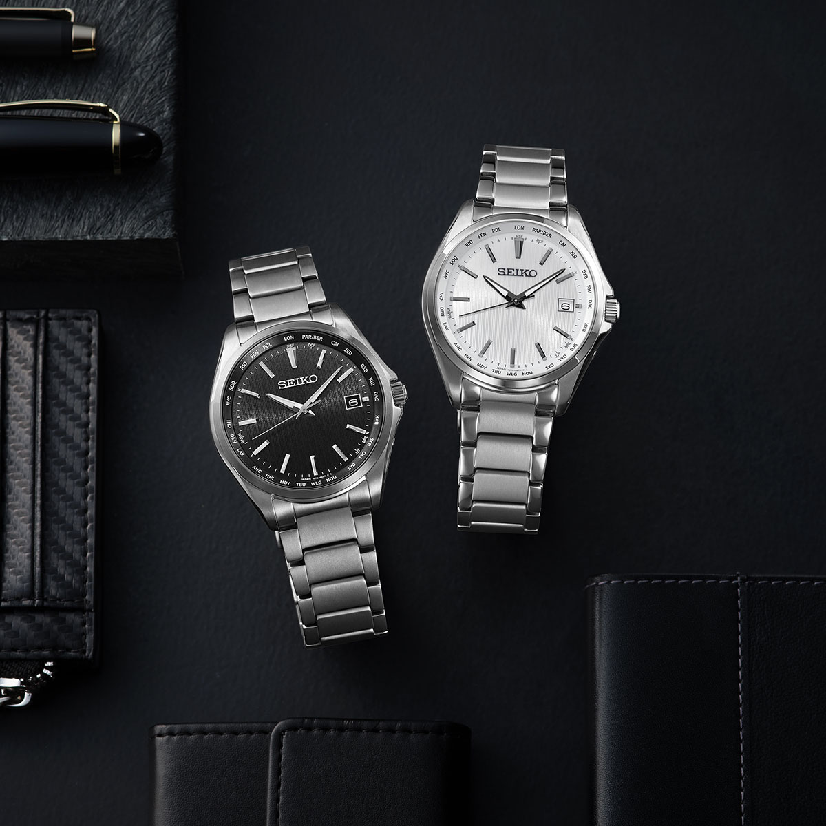 SEIKO SELECTION セイコー セレクション ソーラー 電波時計 腕時計