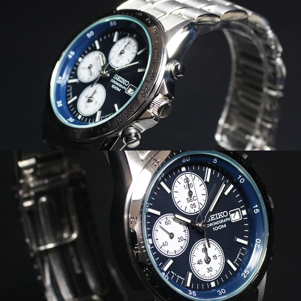 SEIKO（セイコー） 海外モデル 逆輸入 クロノグラフ SND365 : neel