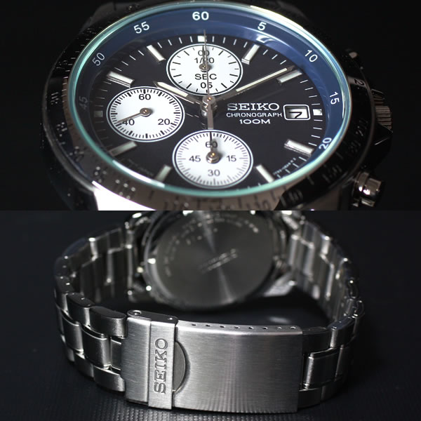 SEIKO（セイコー） 海外モデル 逆輸入 クロノグラフ SND365 : neel