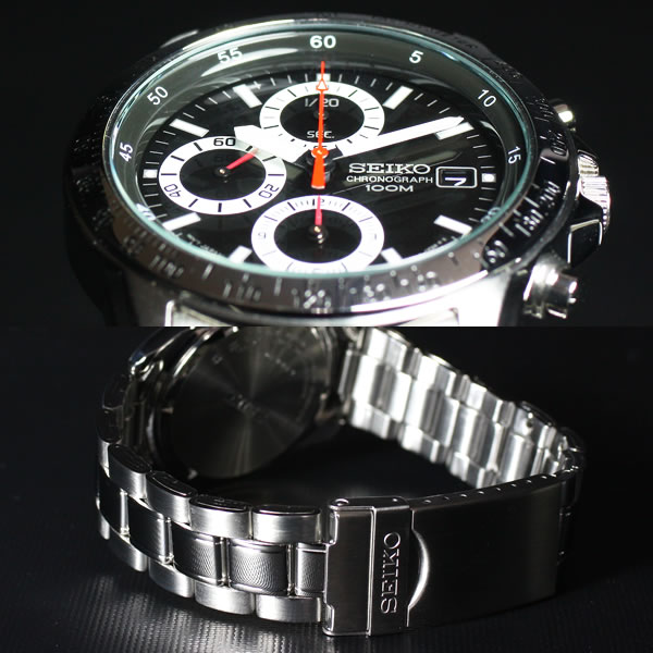 SEIKO（セイコー） 海外モデル 逆輸入 クロノグラフ SND371 : neel