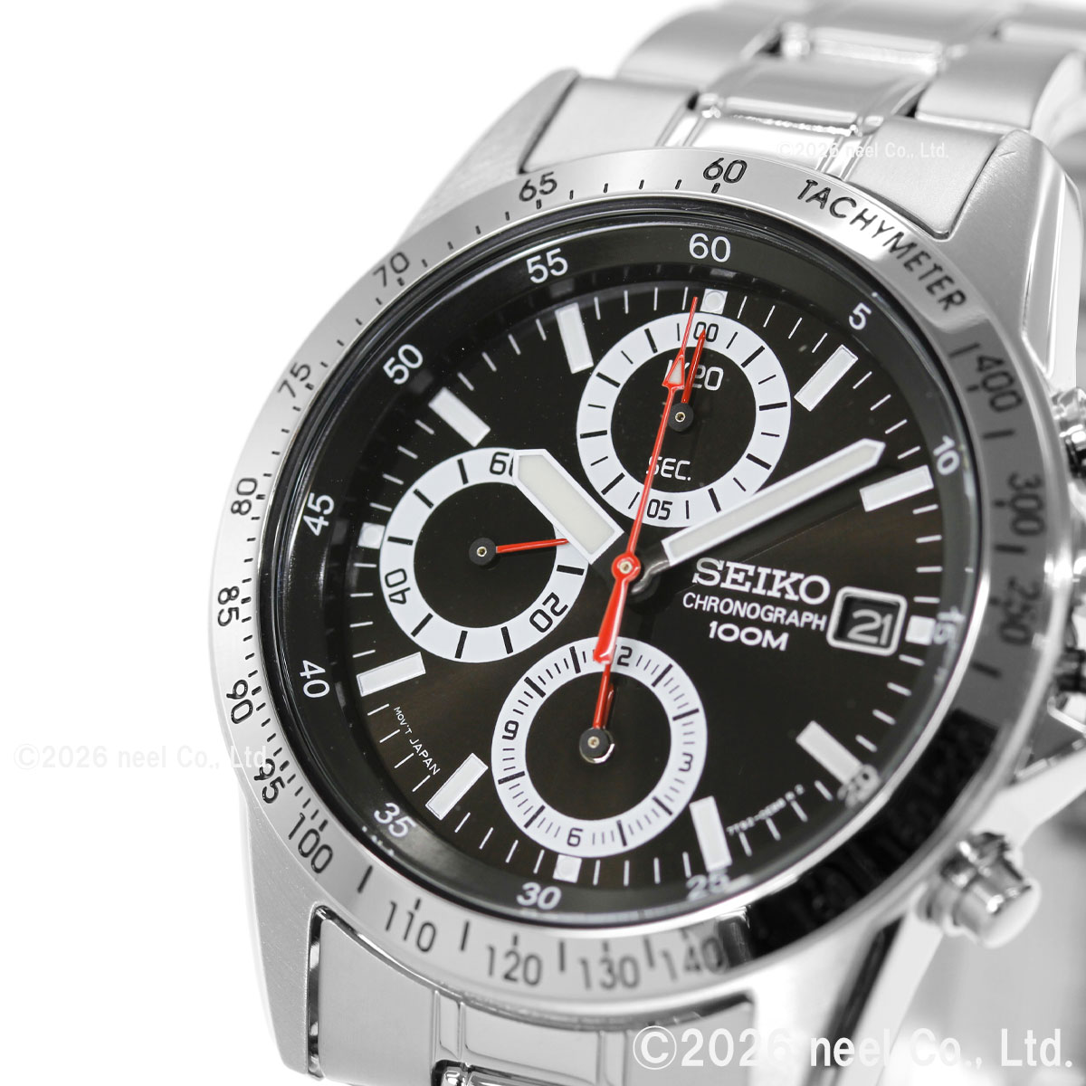 SEIKO（セイコー） 海外モデル 逆輸入 クロノグラフ SND371 : neel