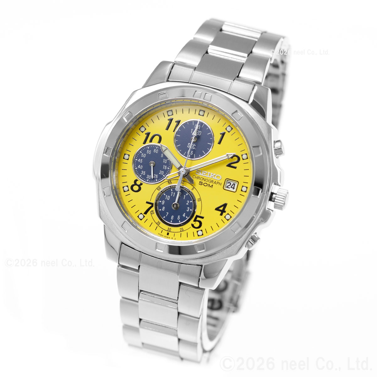 SEIKO（セイコー） 海外モデル 逆輸入 クロノグラフ SND409 : neel