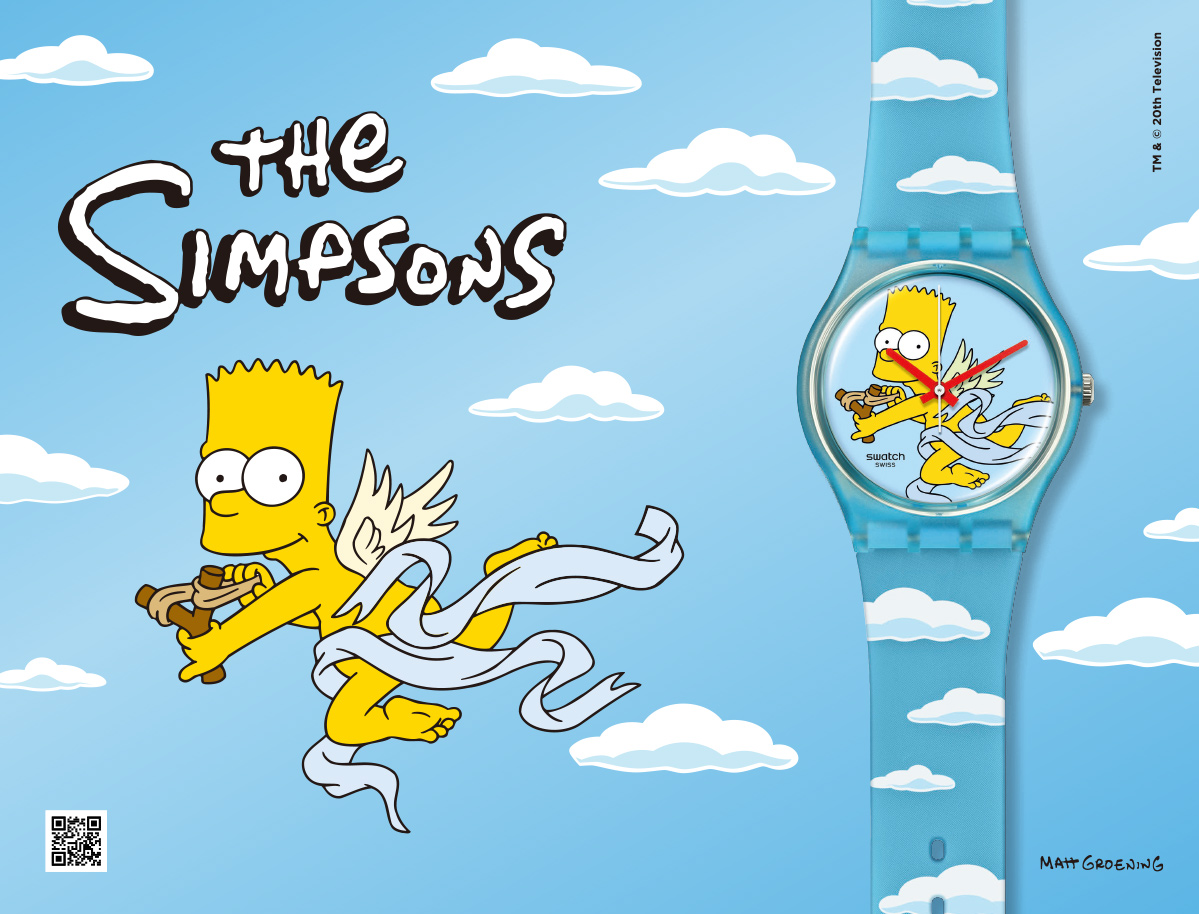 スウォッチ swatch シンプソンズコラボ 腕時計 SO28Z115 Swatch swatch スウォッチ ザ シンプソンズ コラボ The Simpsons