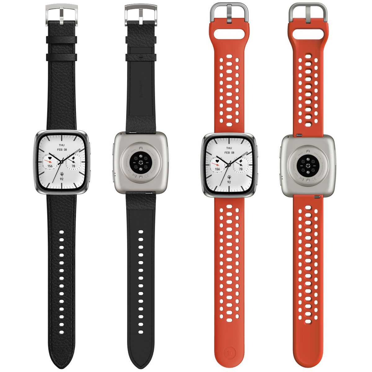 Amazfit アマズフィット スマートウォッチ Active2（Square
