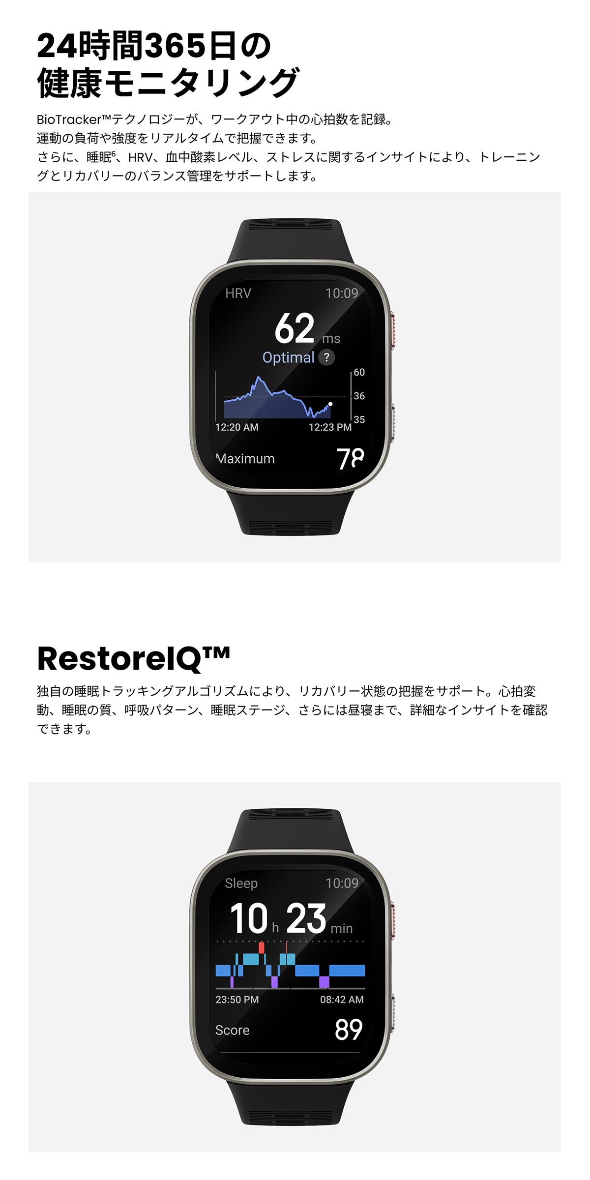 【新品】アマズフィット Amazfit 腕時計 SP170085-C256 ビップ マックス カーボングレー Bip Max 充電式クォーツ ブラックxグレー デジタル表示 Amazfit （ノベルティー付き）アマズフィット スマートウォッチ Bip