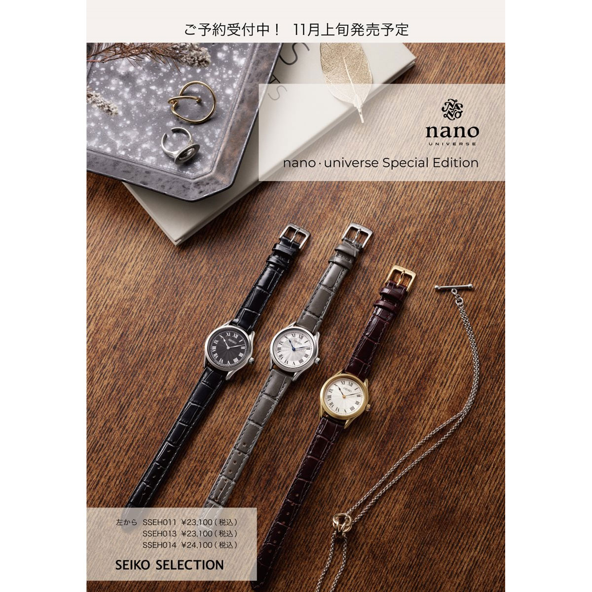 SEIKO SELECTION セイコー セレクション ソーラー ナノ
