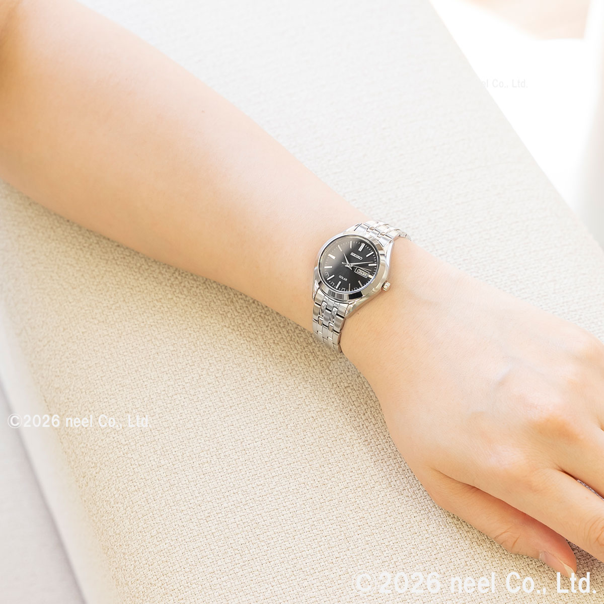 SEIKO SELECTION セイコー セレクション ソーラー 腕時計 レディース