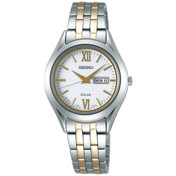 セイコー 腕時計　セレクション ベーシックソーラー電波 ステンレスモデル SEIKO SELECTION セイコー セレクション ソーラー 腕時計 レディース