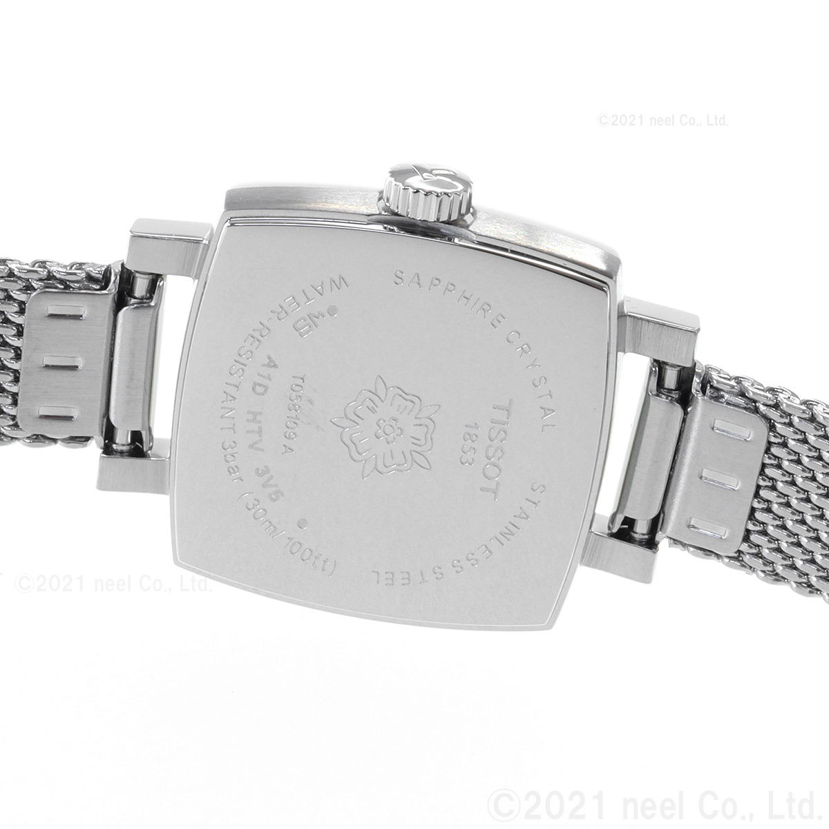 ラブリー ティソ TISSOT 腕時計 レディース スクエア T058.109.11