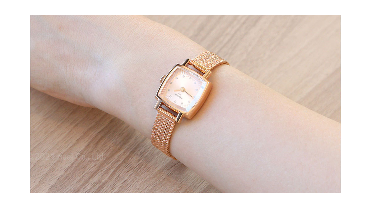 ラブリー ノベルティー付き！ティソ TISSOT 腕時計 レディース
