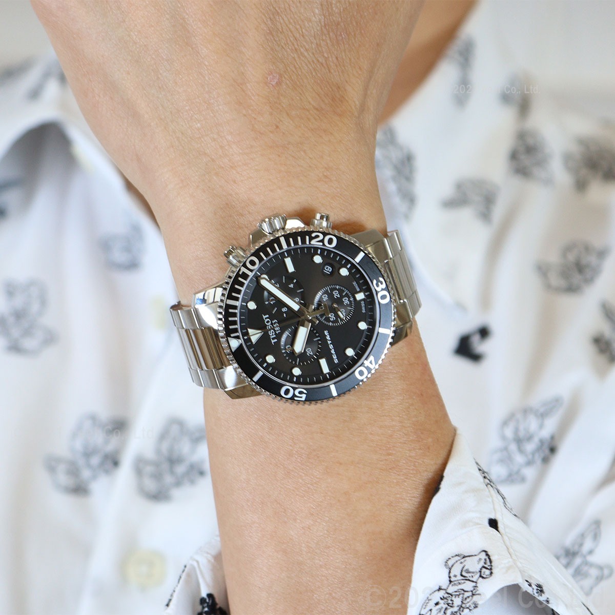 TISSOT（ティソ） 腕時計 メンズ シースター 1000 クロノグラフ T120