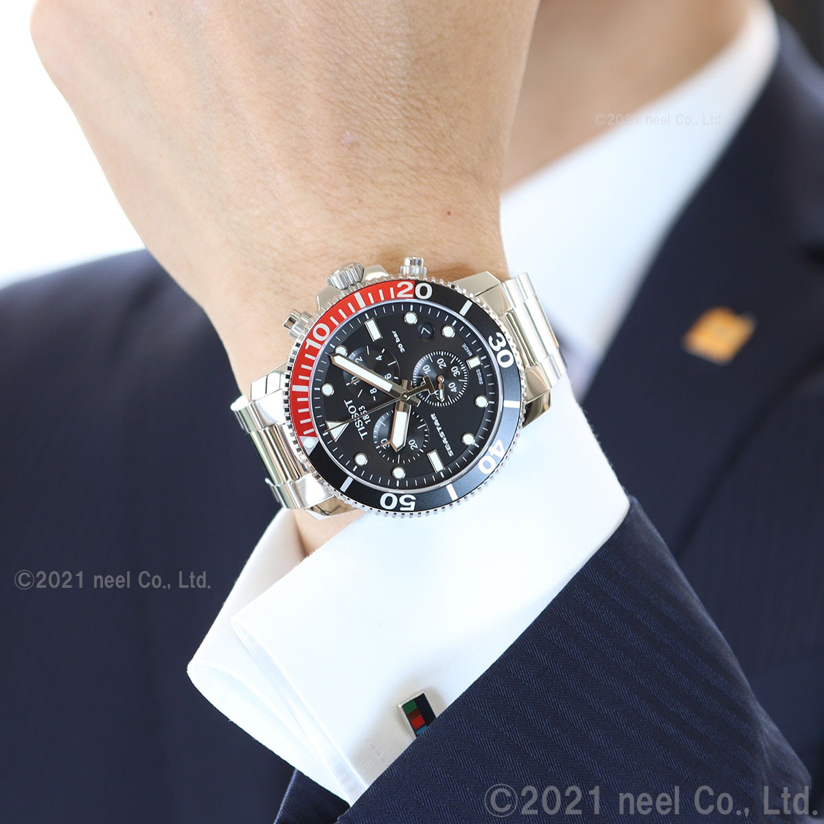 TISSOT（ティソ） 腕時計 メンズ シースター 1000 クロノグラフ 